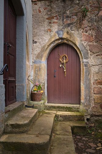 Porte d'entrée dans la vieille ville de Meissen sur Heiko Kueverling