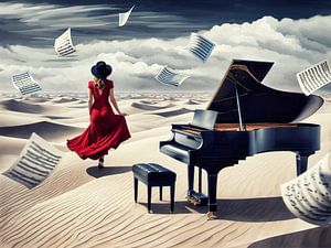 Music in the Wind van Arjen Roos