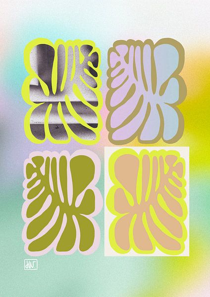 Pastel Quad by Henriette Visscher