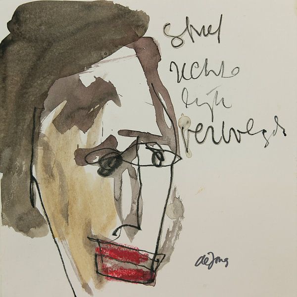 Michiel, portret, avatar von Leo de Jong