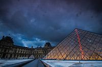 Piramide bij het Louvre