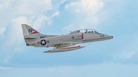 Flyby Douglas TA-4J Skyhawk. van Jaap van den Berg thumbnail