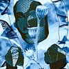Origami blue van True Color Stories