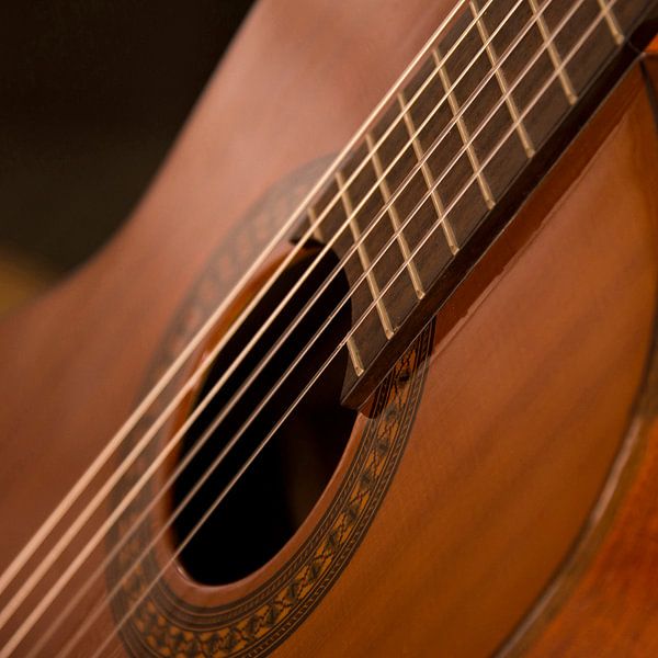 Gitaar | detail I by Maren Oude Essink
