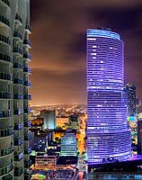 Miami Tower at Night