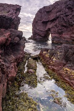Pont naturel de Tickle Cove (Terre-Neuve).