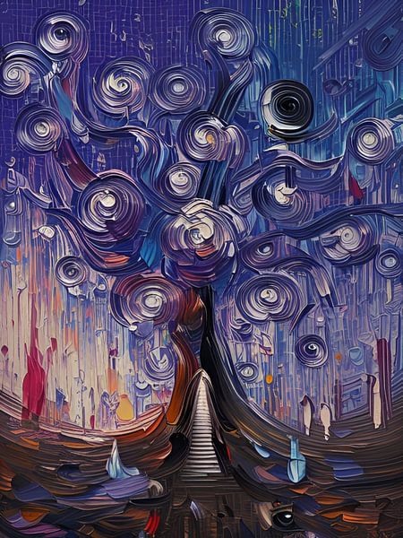 Chromatic Cascade by fadi van yaldani
