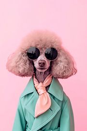 Pudel von Poster Art Shop