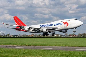 Martinair Cargo Boeing 747 lands on the Polderbaan. by Jaap van den Berg