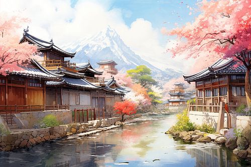 Zuid-Korea Schilderij