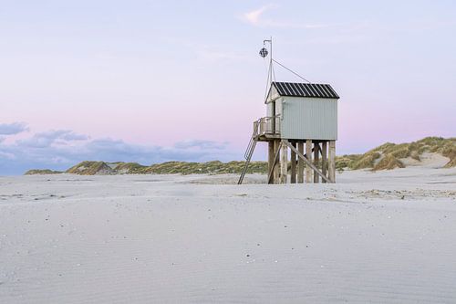 Drenkelingenhuisje Terschelling pastel tinten
