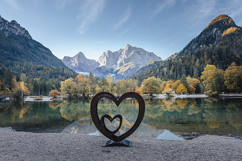 Ein Herz für die Julischen Alpen – Jezero Jasna, Slowenien