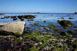 Low tide Brittany by Sandra van der Burg