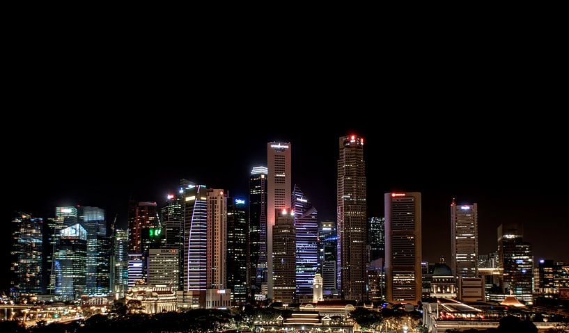 Skyline von Singapur von Rens Roosloot
