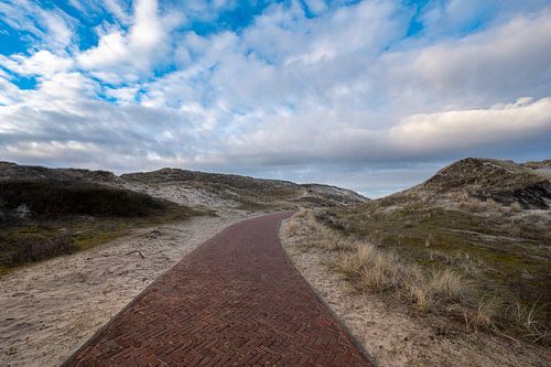 Endless walk through the dunes by Michel Knikker