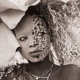 Ein Gesicht, zwei Welten von Ingrid Koedood Photography