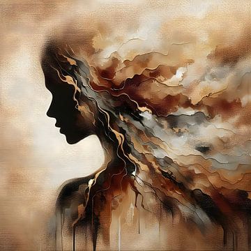 Wavy Hair van FoXo Art