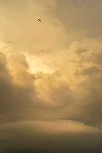 Es zieht ein Unwetter auf.