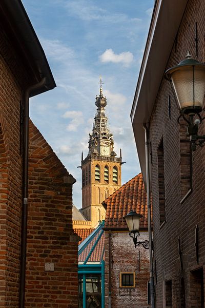 Doorkijkje naar de Stevenskerk Nijmegen van Maerten Prins