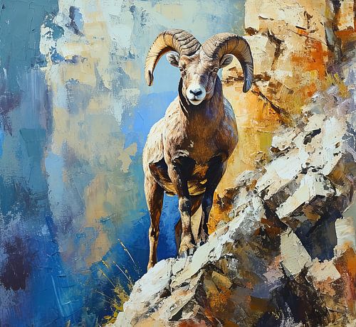 Painting Aries Cliff
