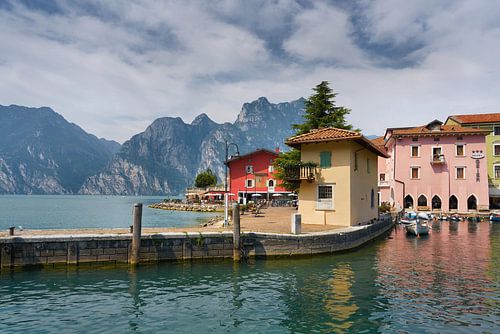 Nago-Torbole on Lake Garda by Heiko Kueverling