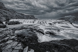 Gullfoss in Island von Peter Heins