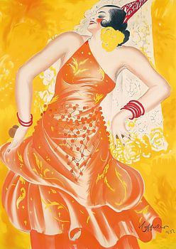 Flamencodanseres Glow