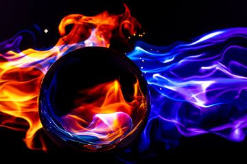 Fire Flame van Jeannette Fotografie
