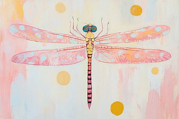 Große Libelle von Wunderbare Kunst