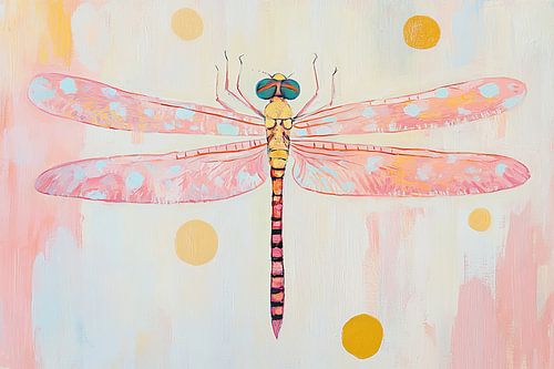 Grande Libelle sur Art Merveilleux