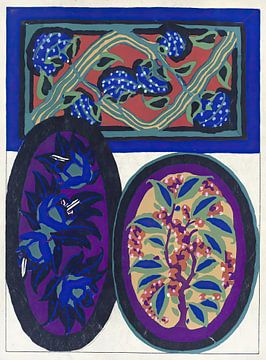 Émile-Allain Séguy - Ideeën voor stoffen en tapijten van Peter Balan