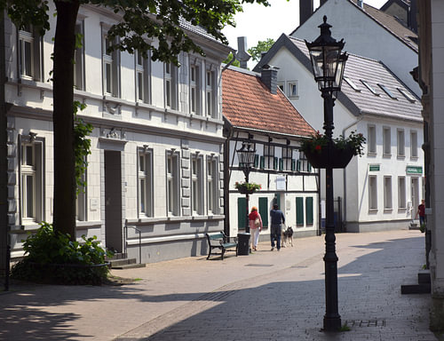 Oude straatlantaarn