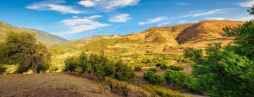 Les montagnes du Rif au Maroc, Panorama par Rietje Bulthuis