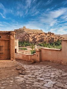 Aït Ben Haddou, Marokko (Gartenplakat?) von Ellen Nipshagen