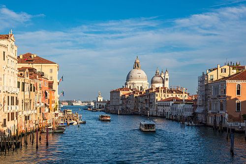 View of the church of Santa Maria della Salute in Venice, Italie