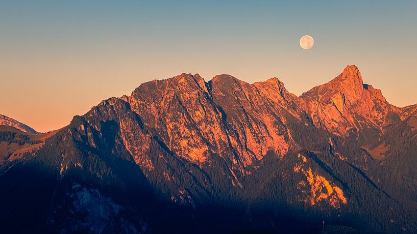 Lever de soleil dans l'Oberland bernois par Henk Meijer Photography