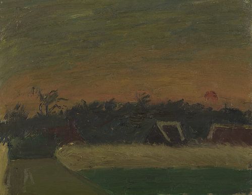 Zonsondergang, Gustave De Smet, 1942