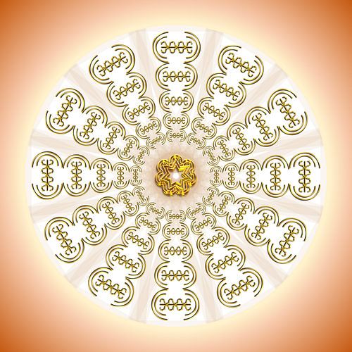 Kristal Mandala MARAS Kristal voor Magnetisme