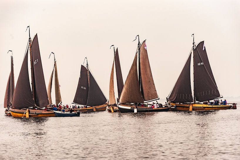 Botters in een zeil race par Brian Morgan