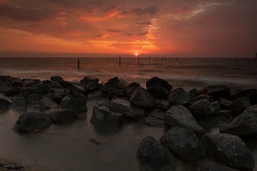 IJmeerdijk zonsondergang