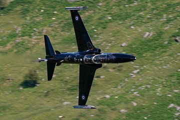 Britse Hawk in de Mach Loop van HB Photography