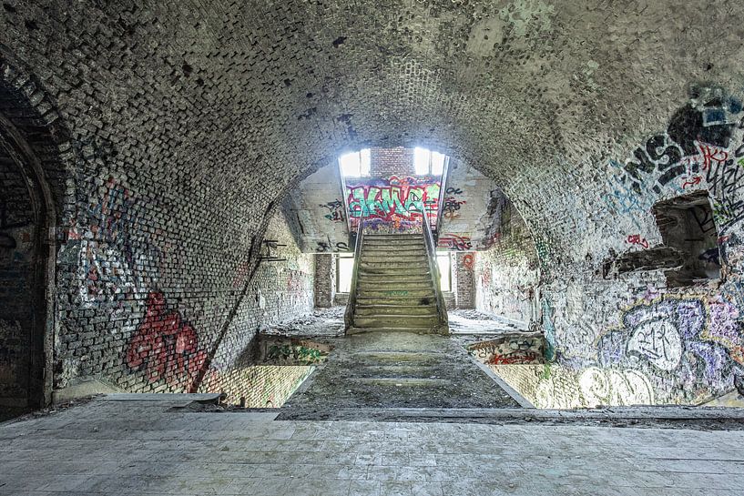 dégradation et graffitis par Margit Houtman