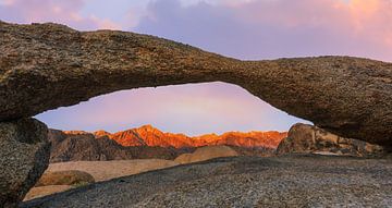 Lathe Arch, Alabama Hills, Californië van Henk Meijer Photography