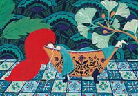 Lady in the bath