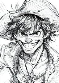 Boundless Dreams – Expressive Pencil Sketch