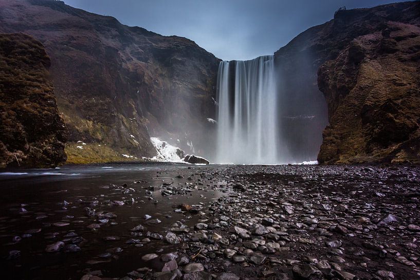 Skogafoss waterval van Leanne lovink