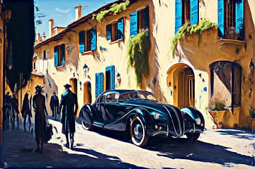 Im Bugatti durch Südfrankreich