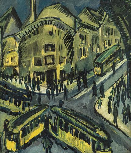 Ernst Ludwig Kirchner, Nollendorfplatz, 1912