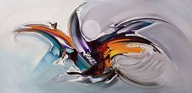 Abstract1 by Gena Theheartofart