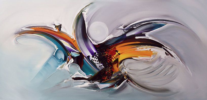 Abstract1 by Gena Theheartofart